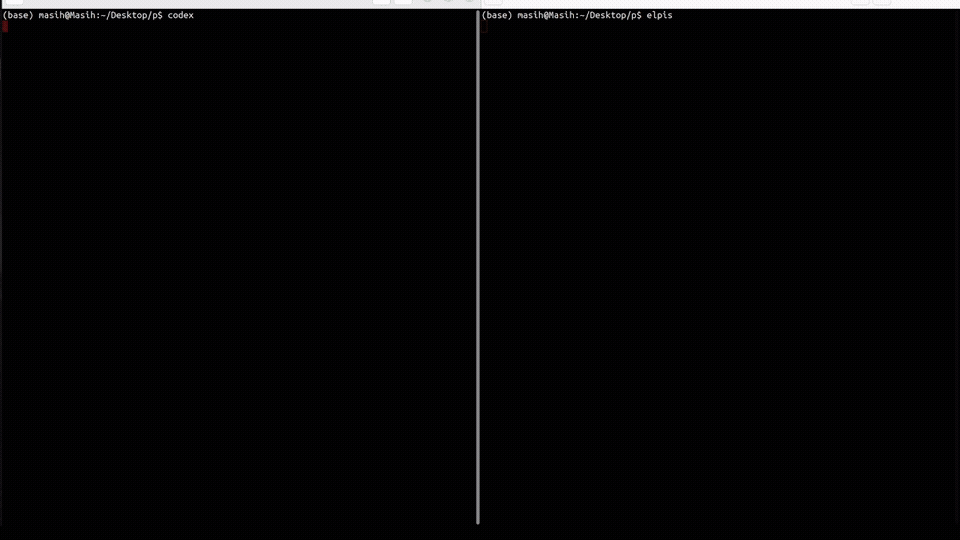 Elpis interactive terminal demo